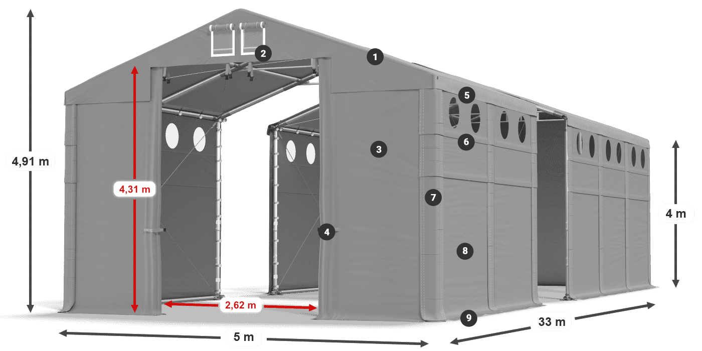 MFRO 620 PVC leggenda 4m