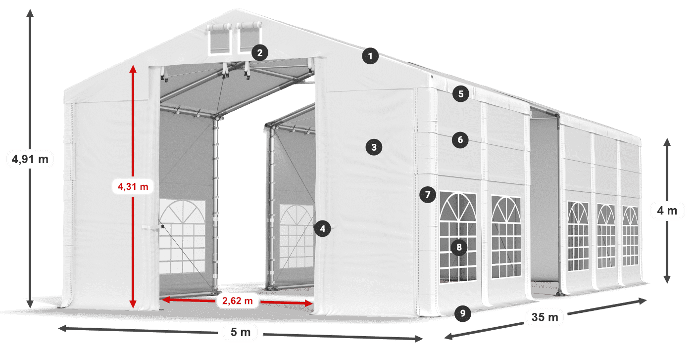 IFR 620 PVC leggenda 4m