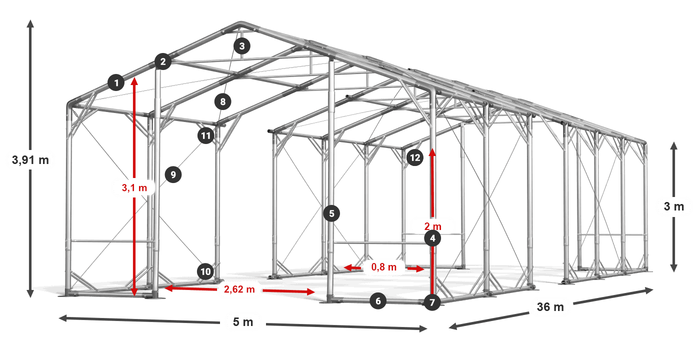 POLAR PLUS leggenda 2,5m-4m