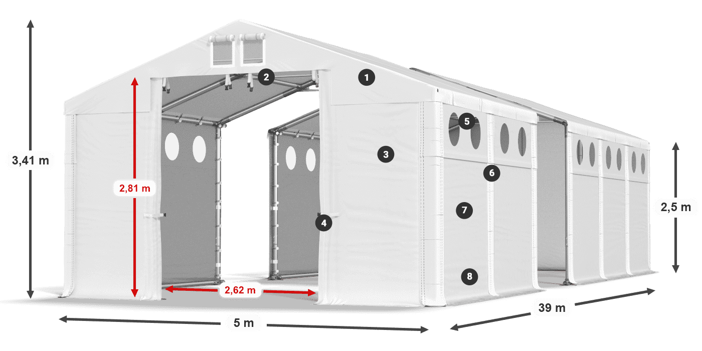 MFRO 620 PVC leggenda 2.5m