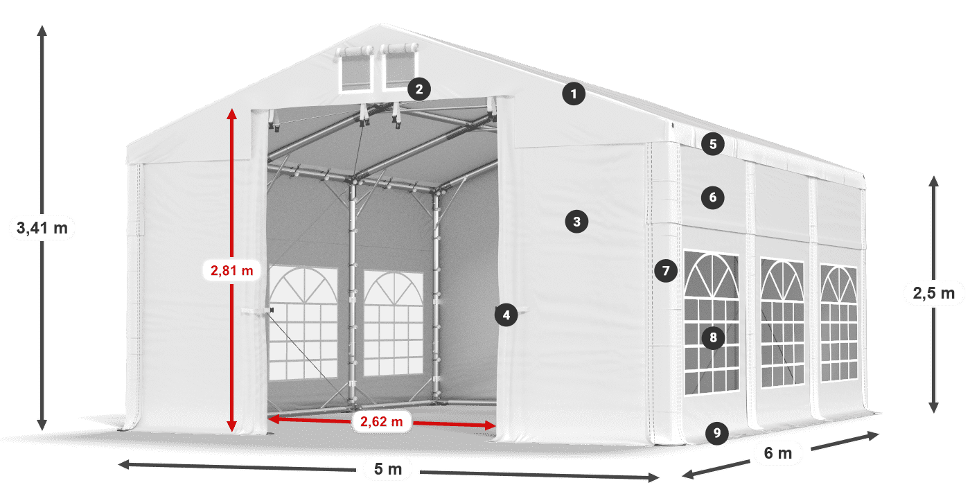 IMS 580 PVC leggenda 2,5m