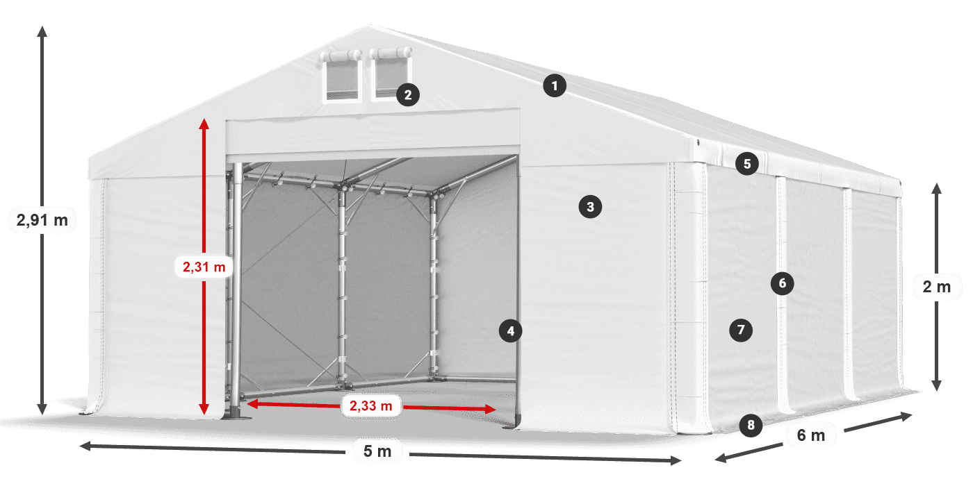 MFR 620 PVC leggenda 2m