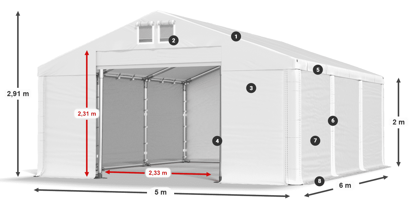 MFR 620 PVC leggenda 2m