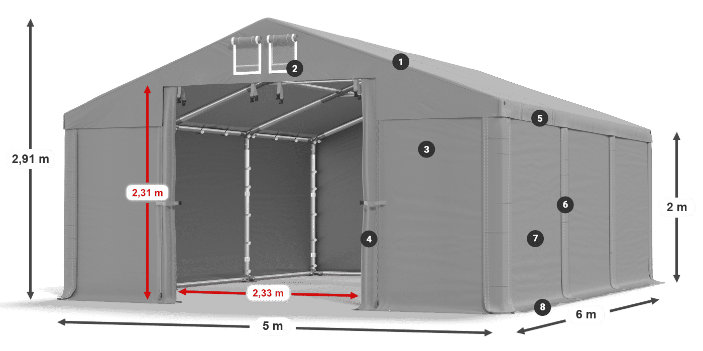 MFR 620 PVC leggenda 2m