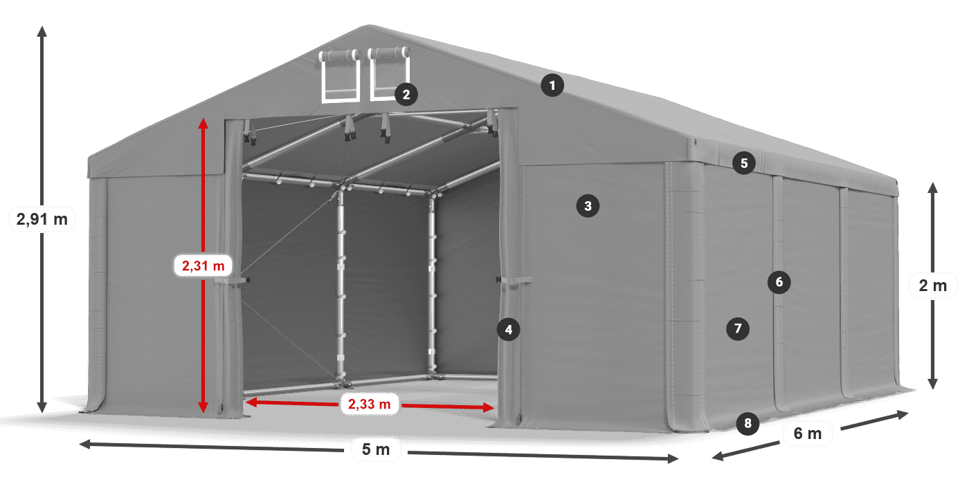 MFR 620 PVC leggenda 2m
