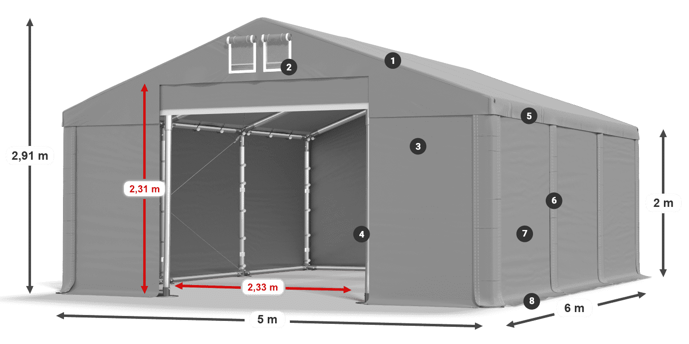 MFR 620 PVC leggenda 2m