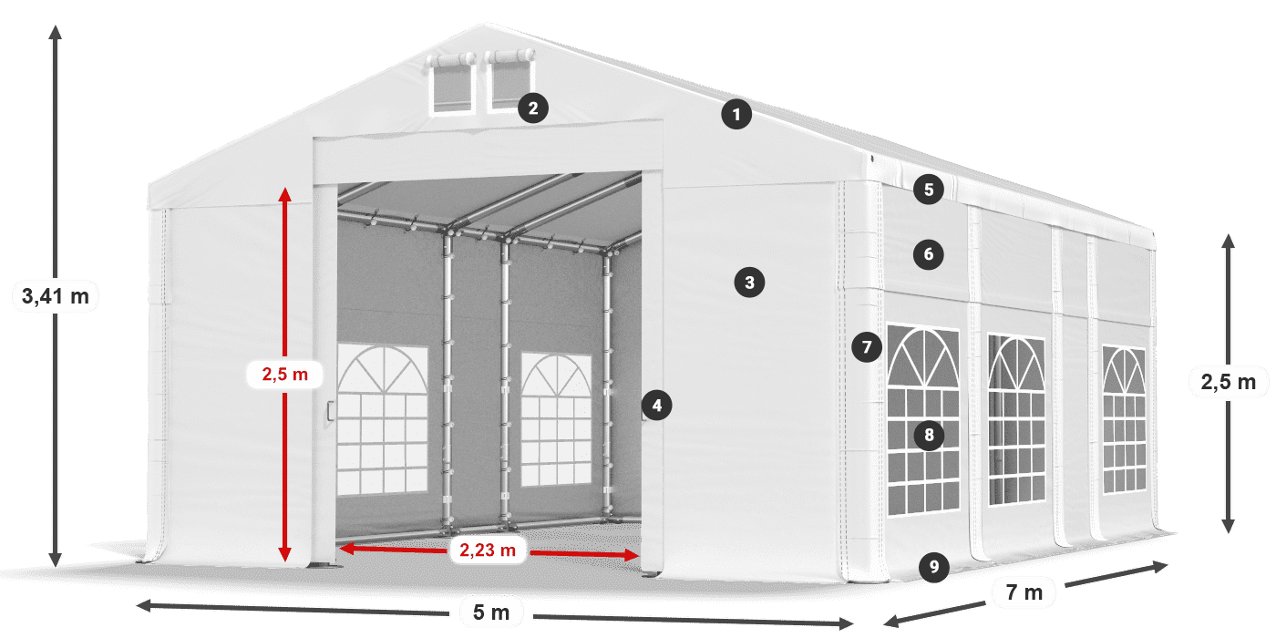 IFR 620 PVC leggenda 2.5m