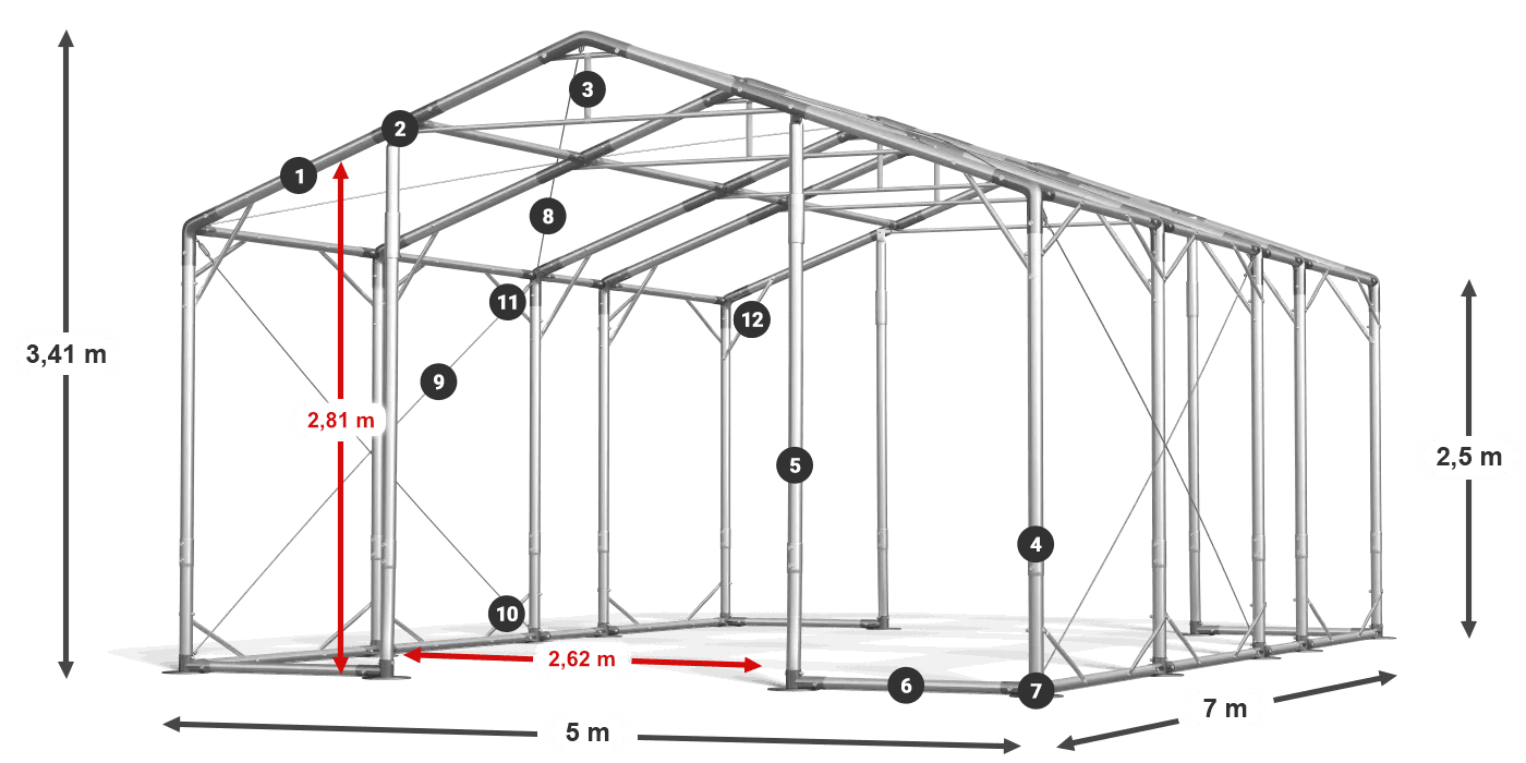 POLAR leggenda 2,5m-4m
