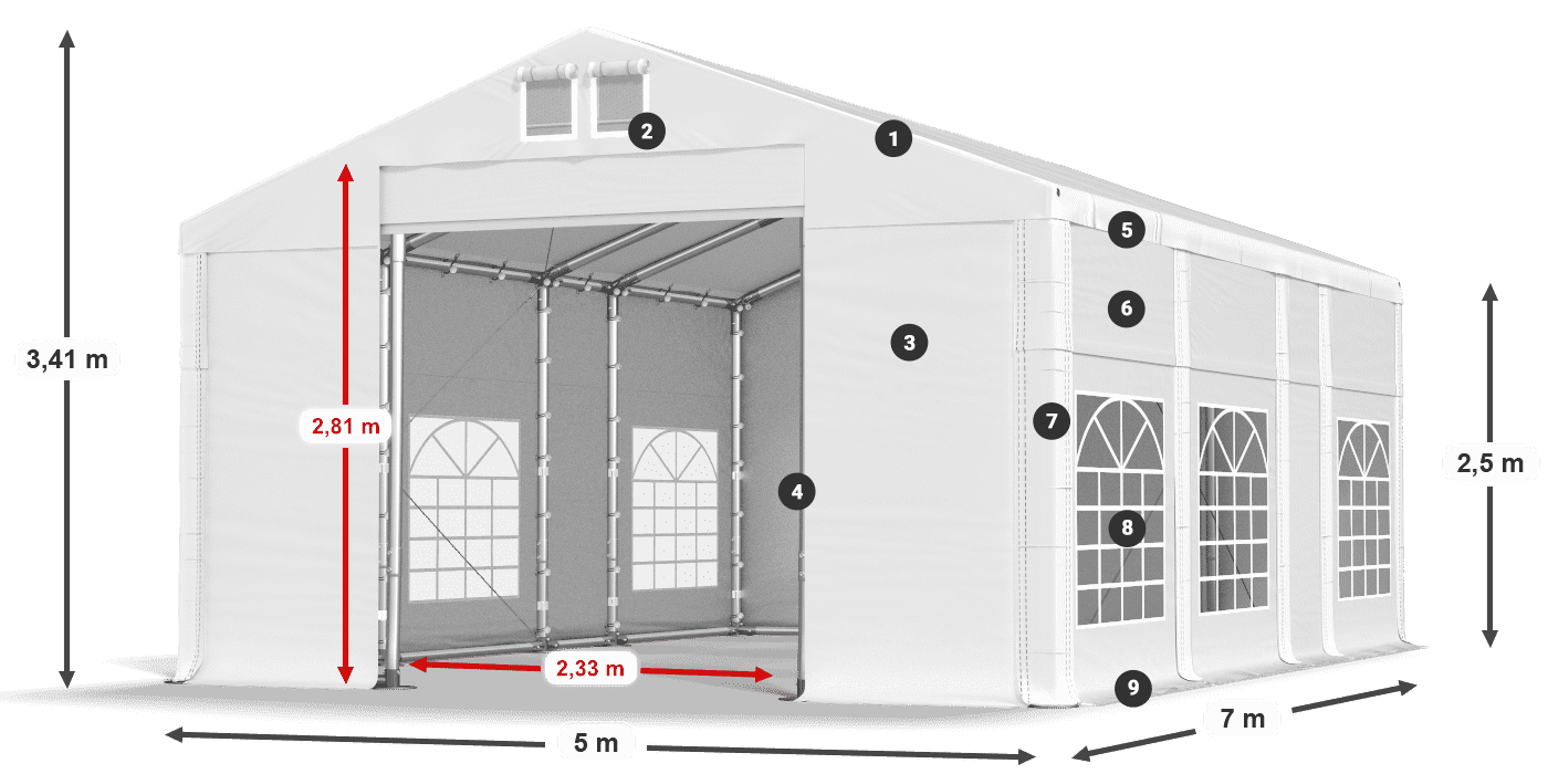 IMS 580 PVC leggenda 2.5m