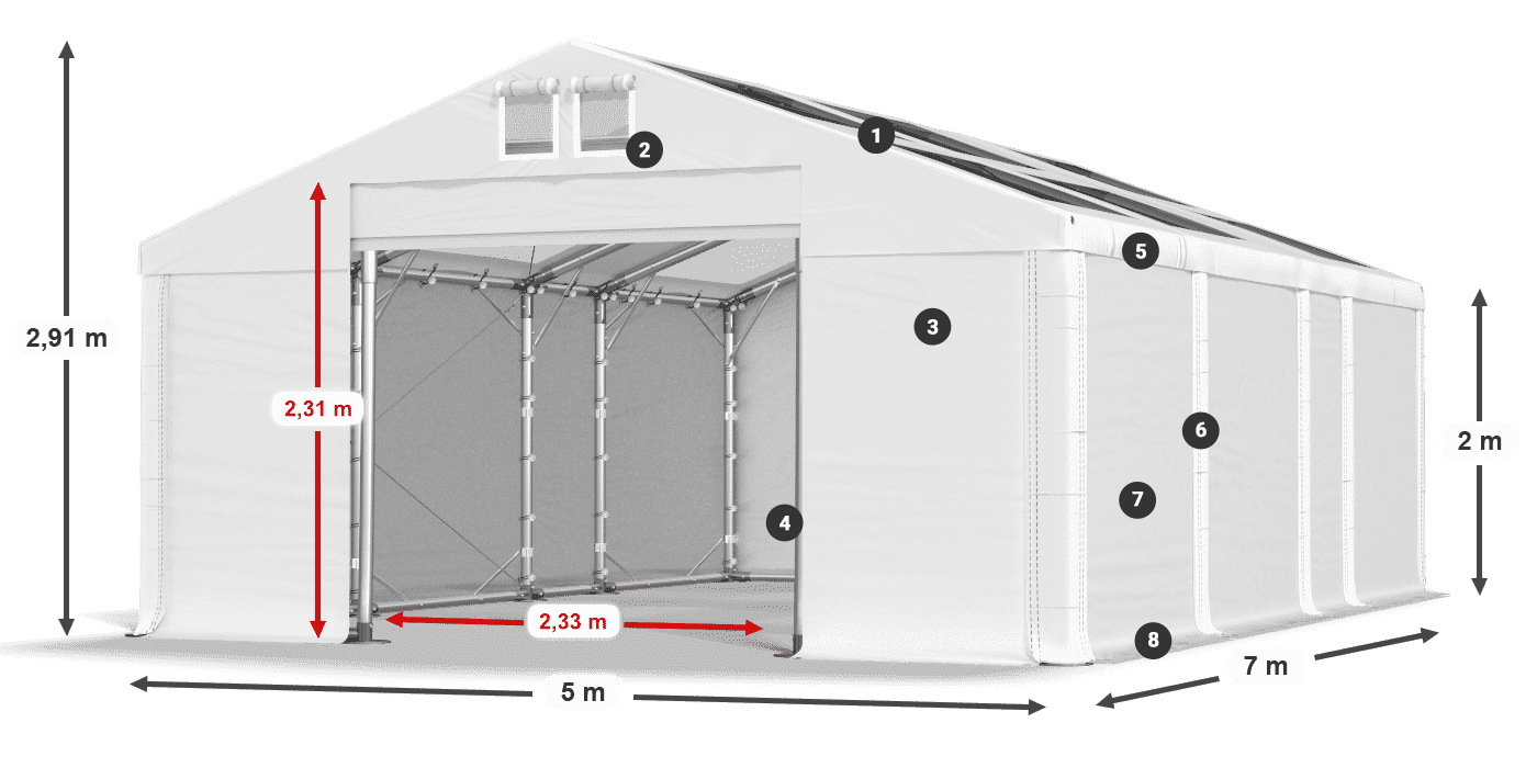 MMST 580 PVC leggenda 2m
