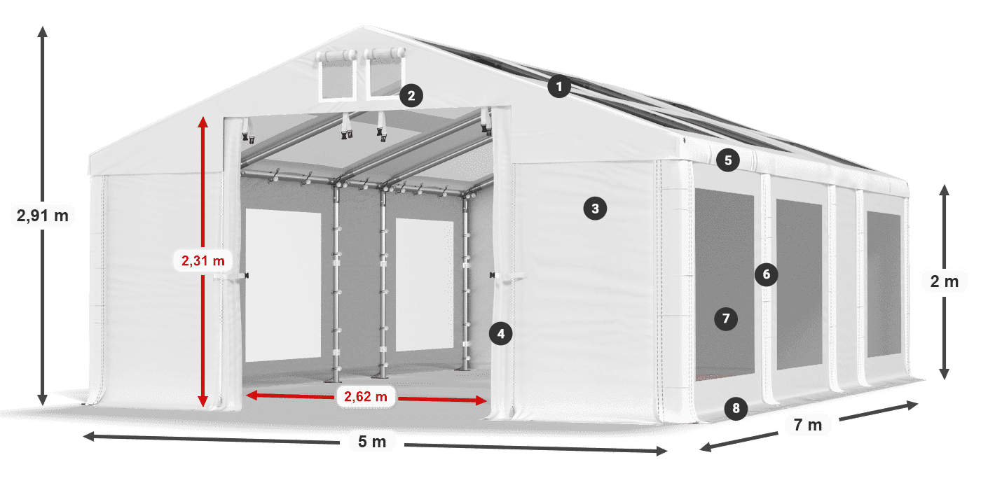 IMST 580 PVC leggenda 2m
