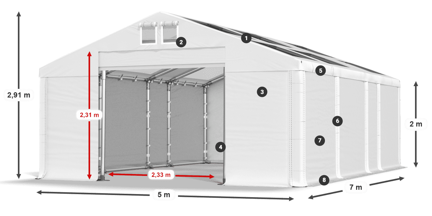 MMST 580 PVC leggenda 2m