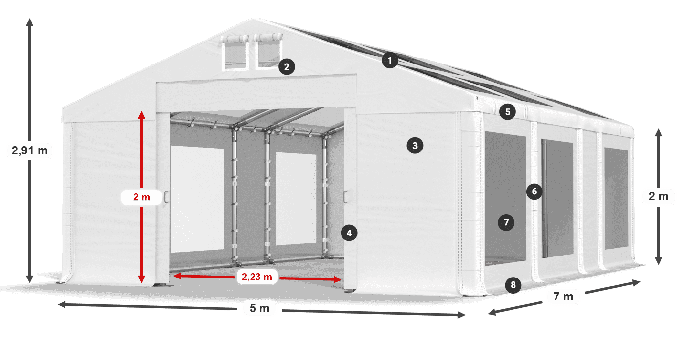 IMST 580 PVC leggenda 2m