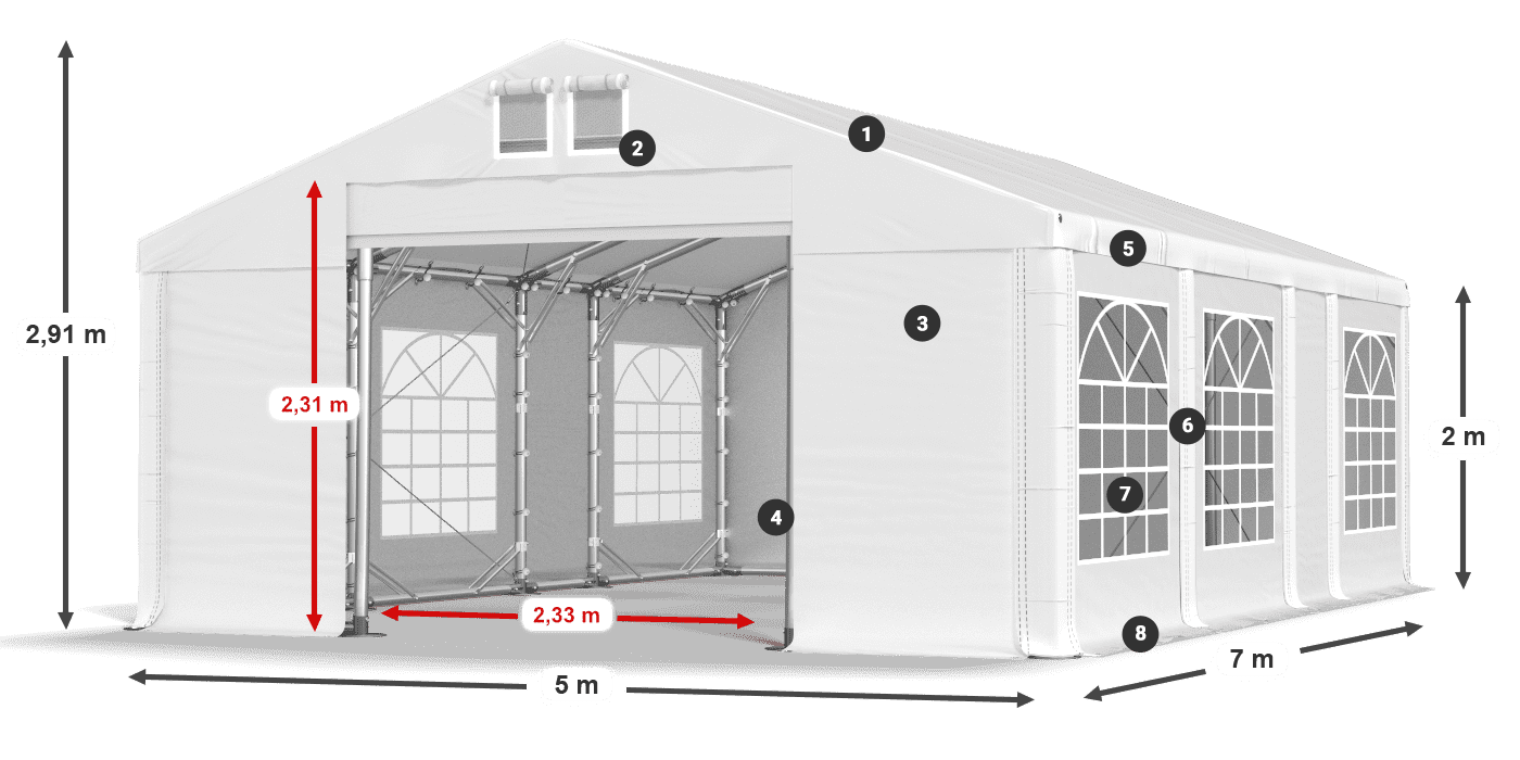 IMS 580 PVC leggenda 2m