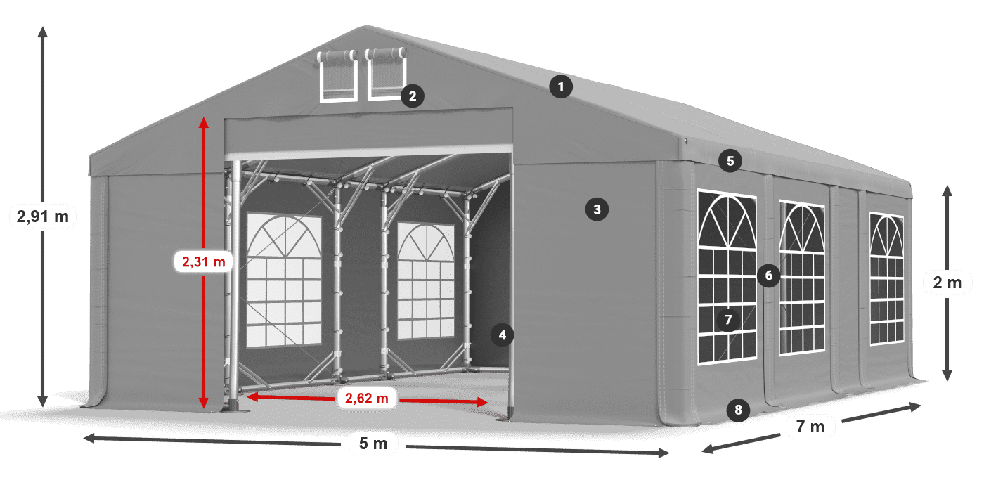 IMS 580 PVC leggenda 2m