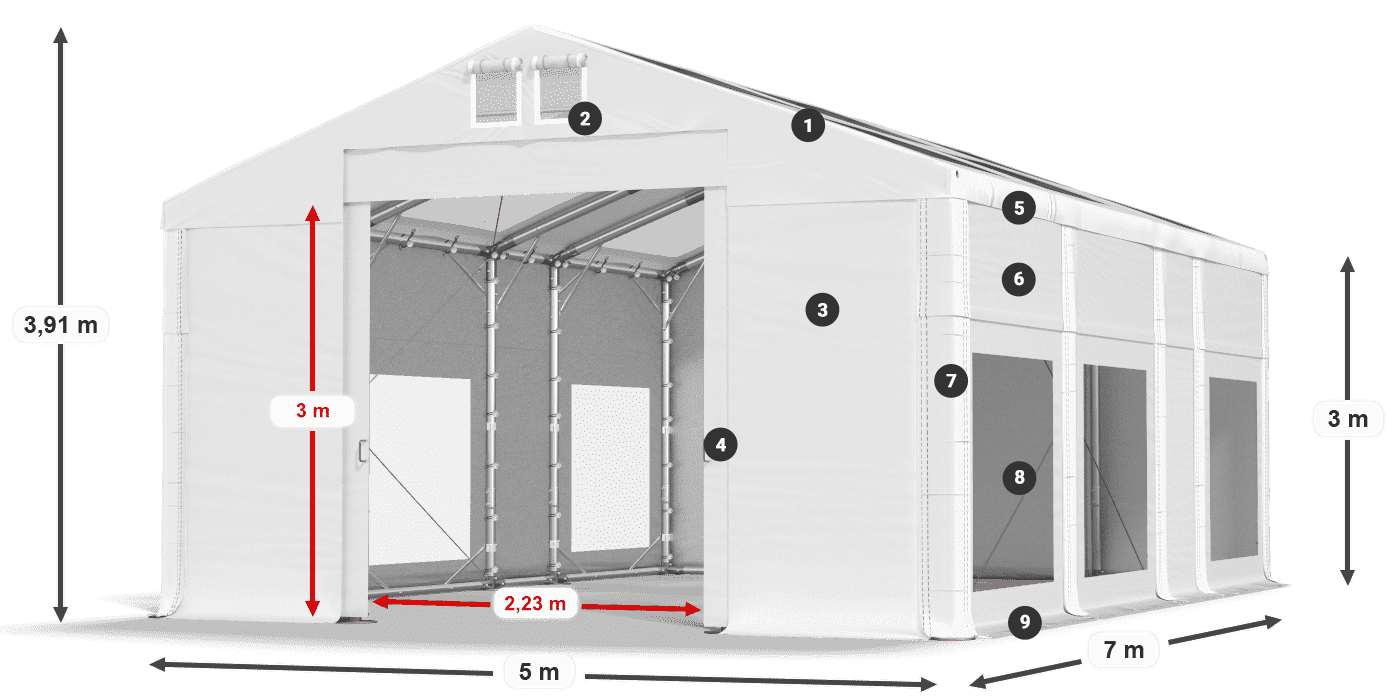 IMST 580 PVC leggenda 3m