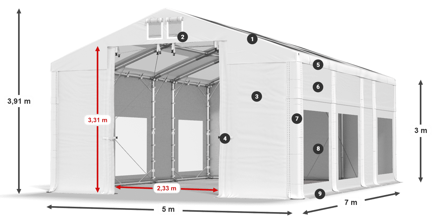 IMST 580 PVC leggenda 3m