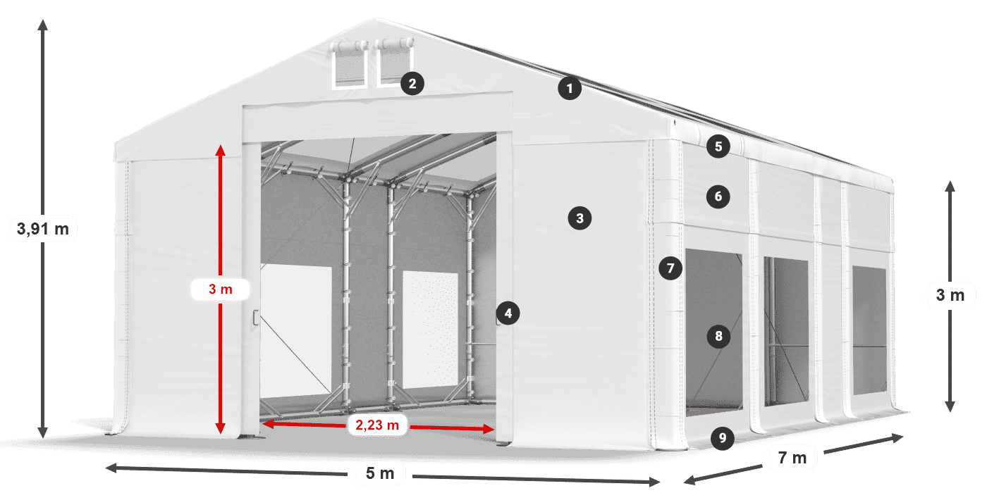 IMST 580 PVC leggenda 3m