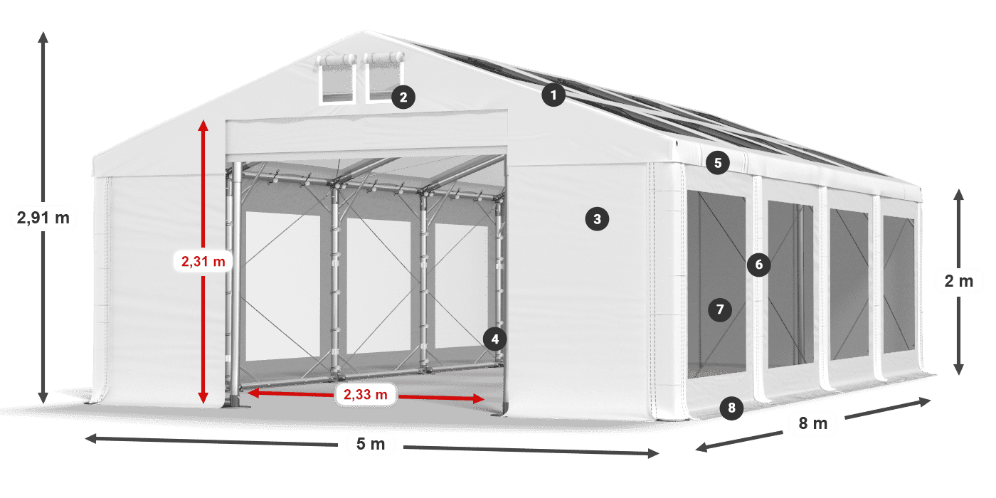 IMST 580 PVC leggenda 2m