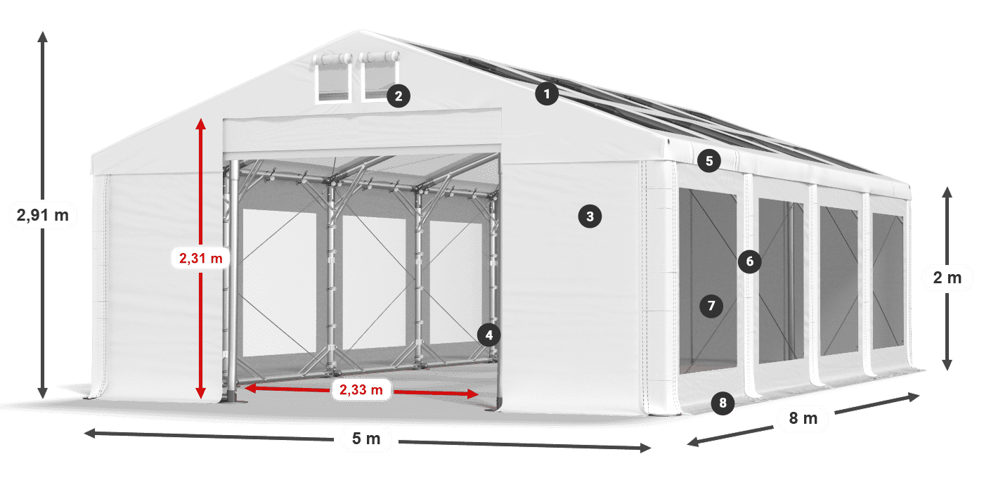 IMST 580 PVC leggenda 2m
