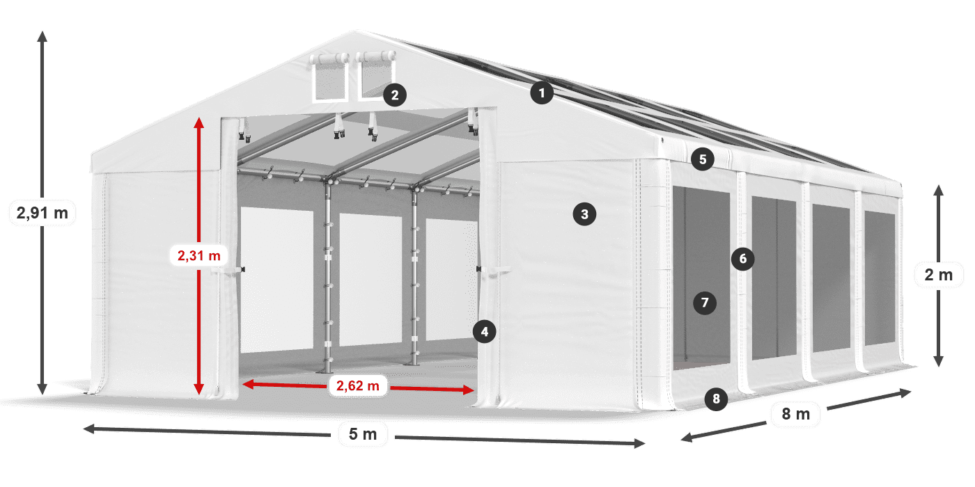 IMST 580 PVC leggenda 2m