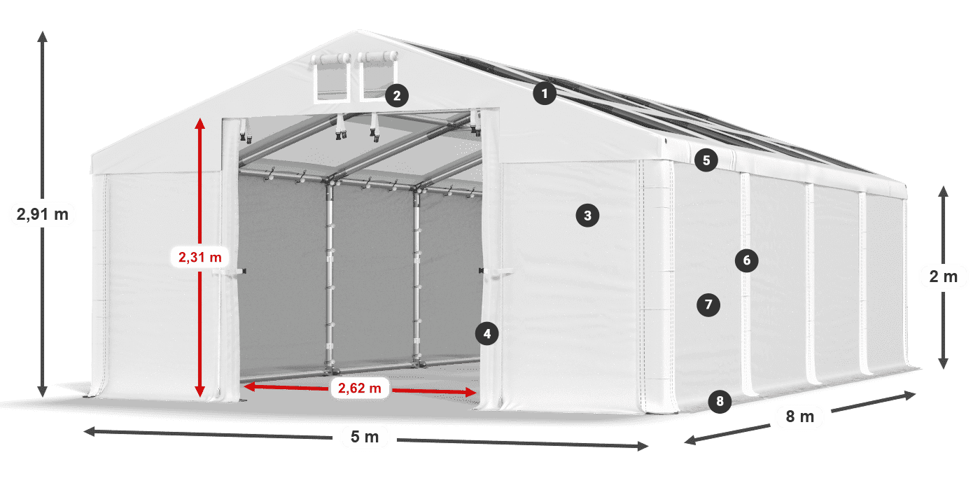 MMST 580 PVC leggenda 2m