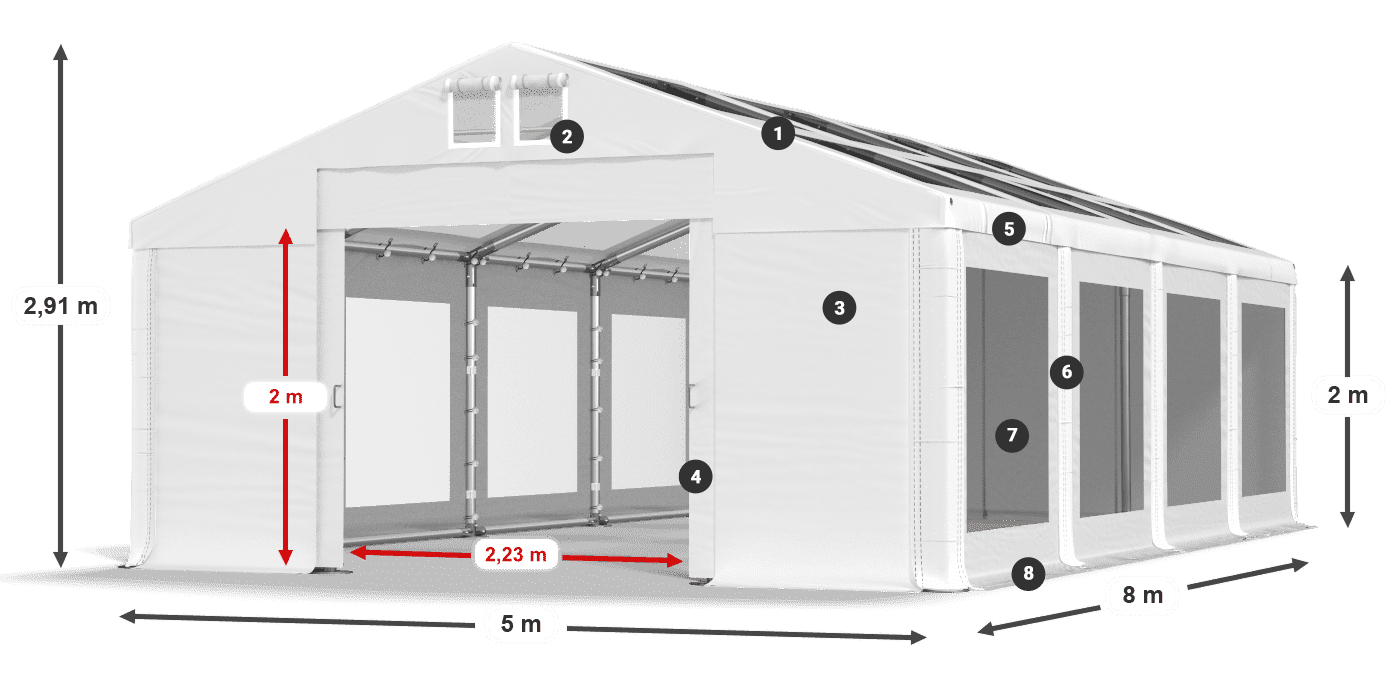IMST 580 PVC leggenda 2m