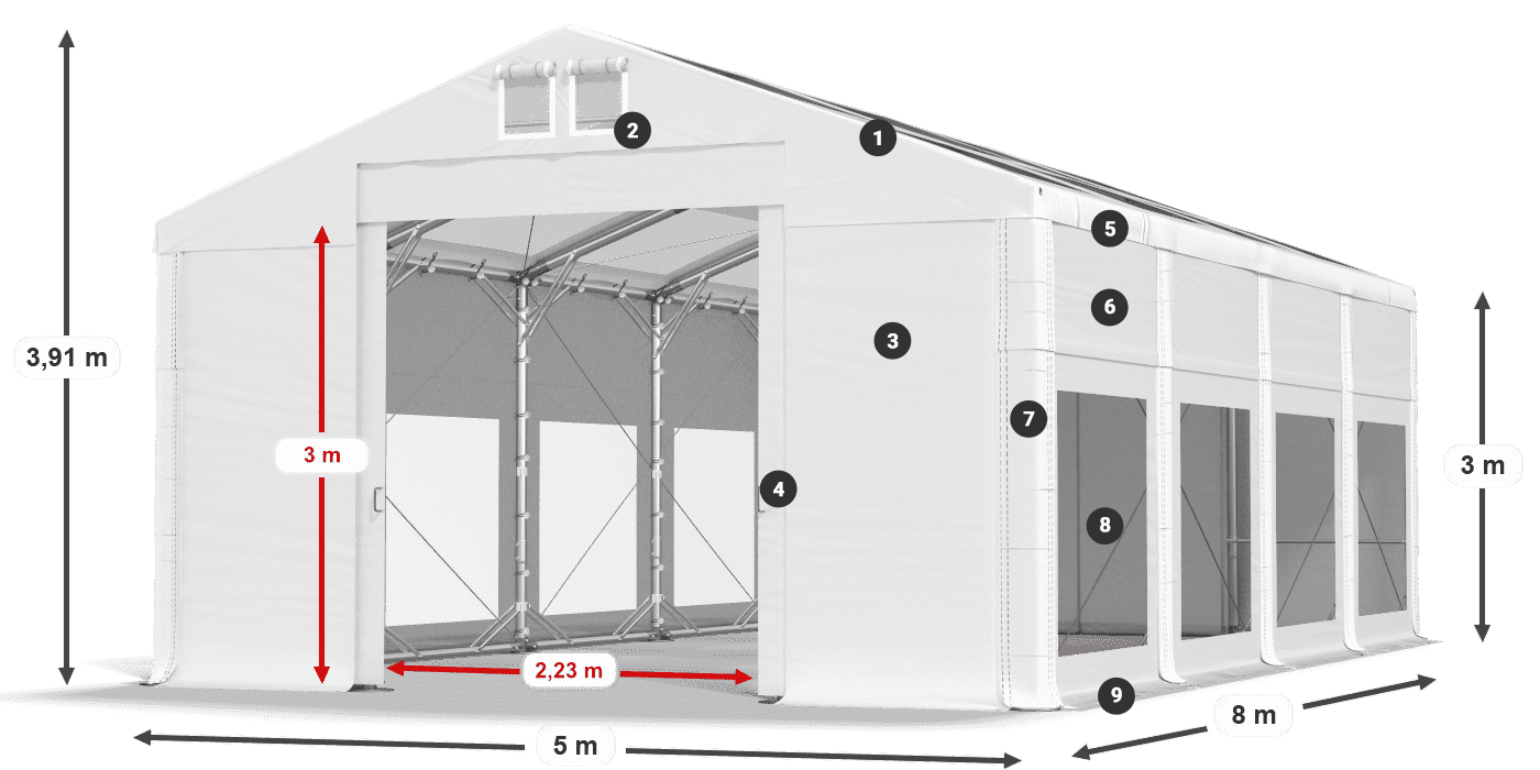IMST 580 PVC leggenda 3m