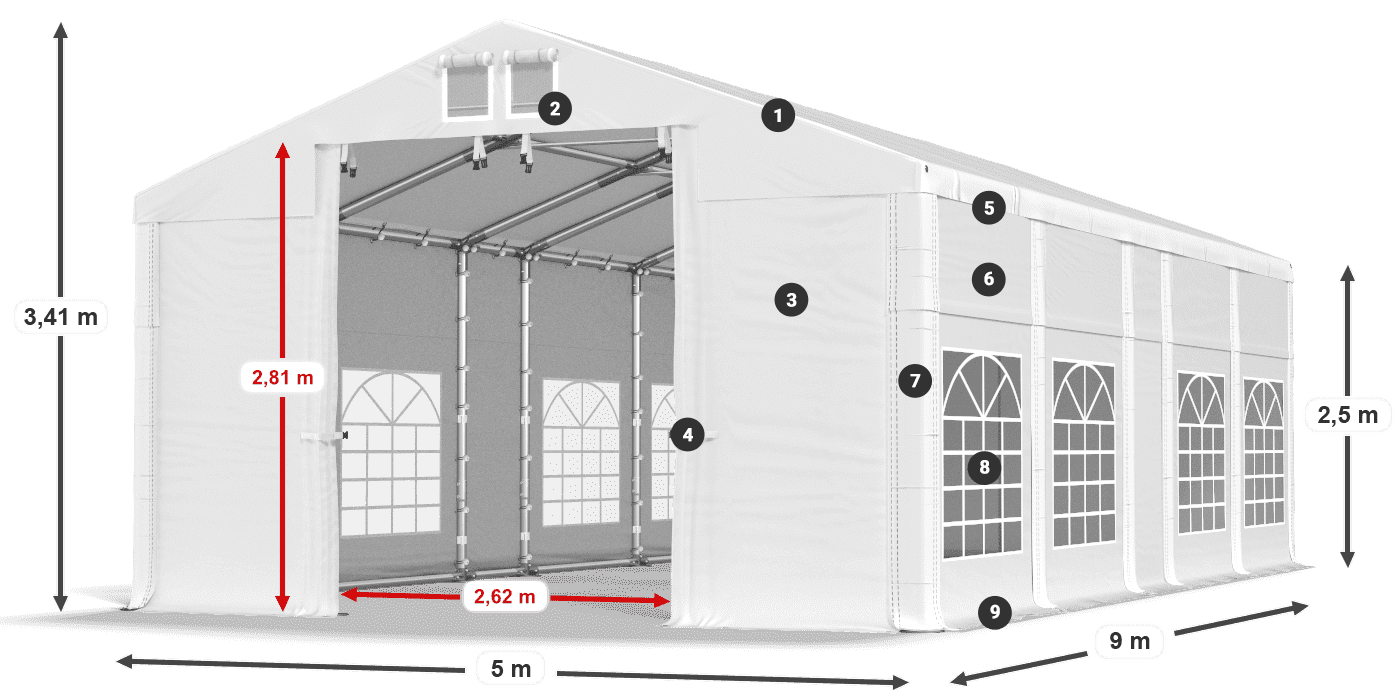 IFR 620 PVC leggenda 2.5m