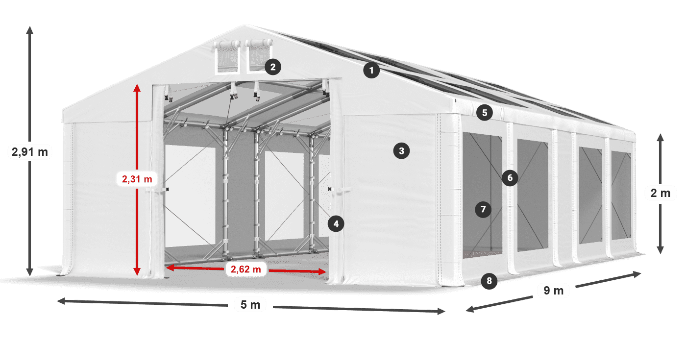 IMST 580 PVC leggenda 2m
