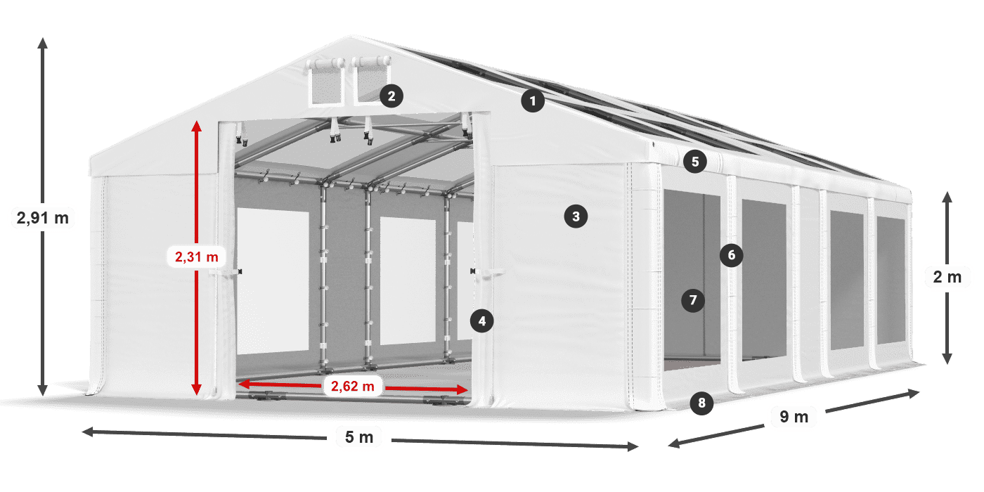 IMST 580 PVC leggenda 2m