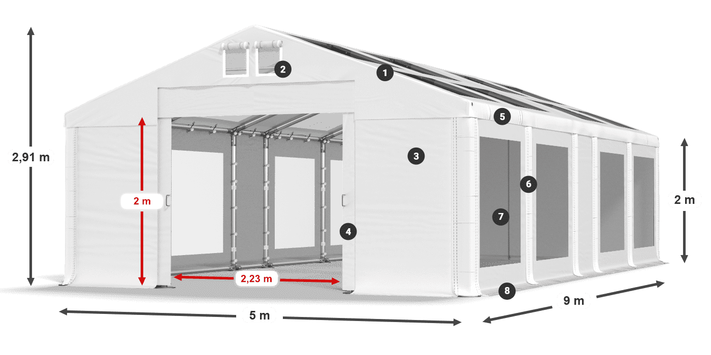 IMST 580 PVC leggenda 2m
