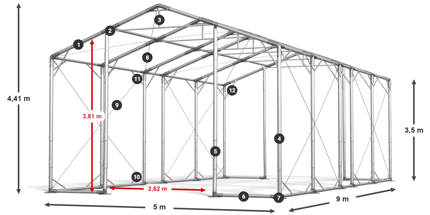 POLAR leggenda 2,5m-4m