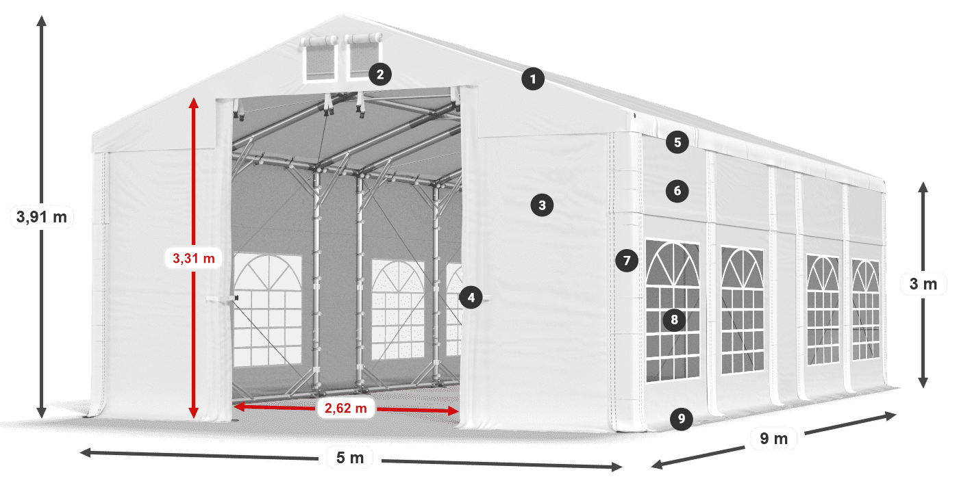IFR 620 PVC leggenda 3m