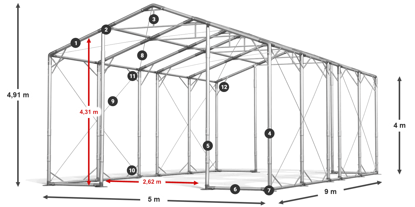POLAR leggenda 2,5m-4m