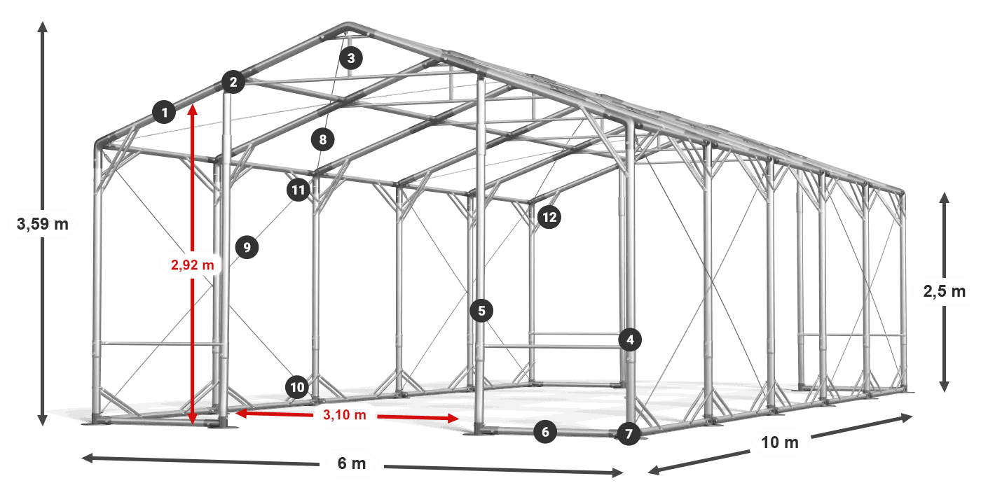 POLAR PLUS leggenda 2,5m-4m