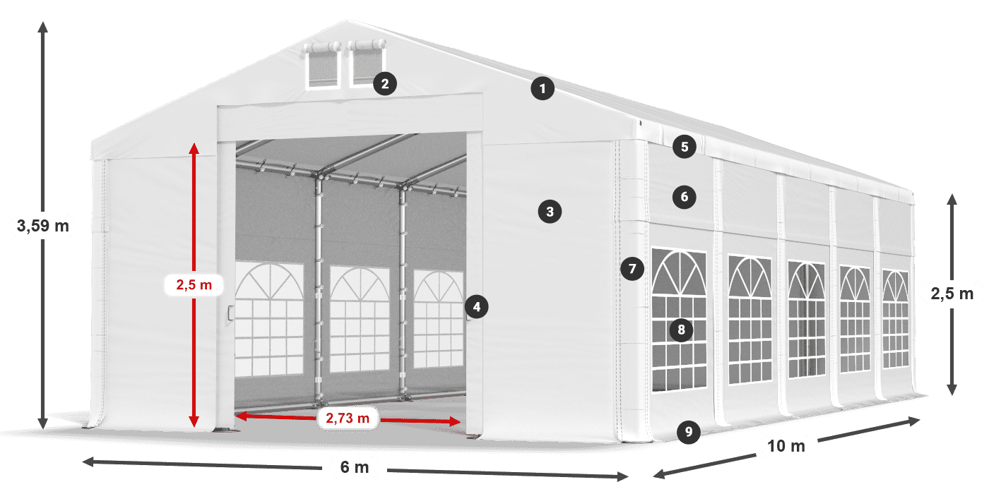 IMS 580 PVC leggenda 2.5m