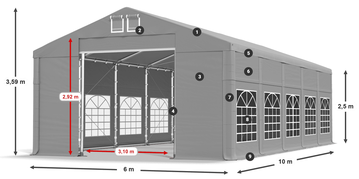 IMS 580 PVC leggenda 2.5m