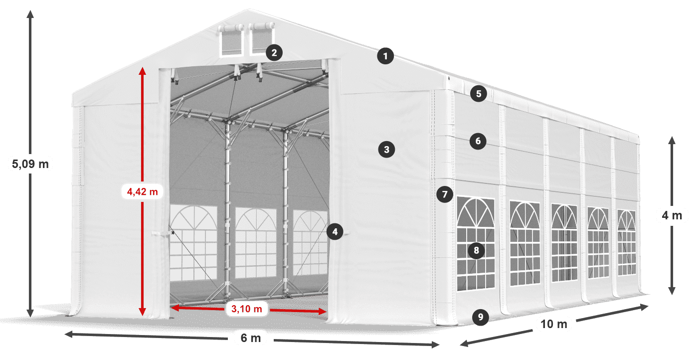 IFR 620 PVC leggenda 4m