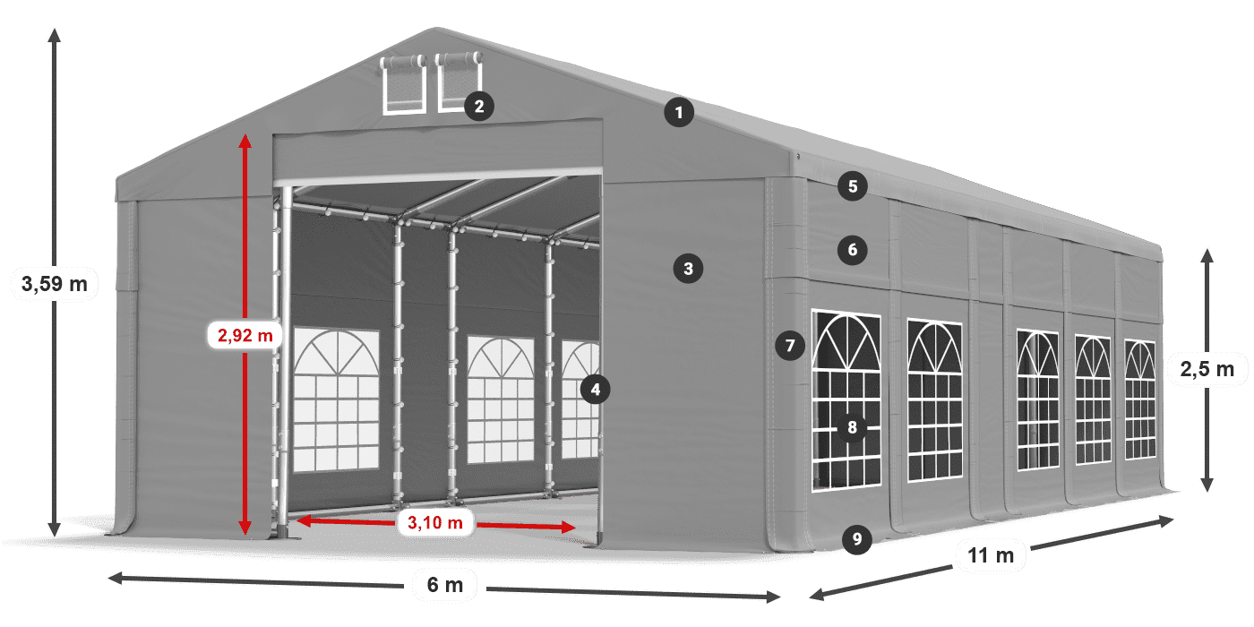 IMS 580 PVC leggenda 2.5m