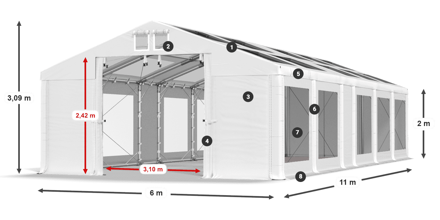 IMST 580 PVC leggenda 2m