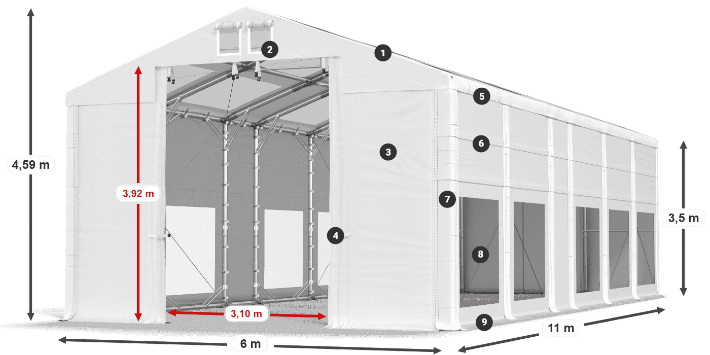 IMST 580 PVC leggenda 3.5m