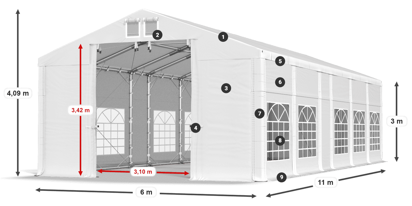 IFR 620 PVC leggenda 3m