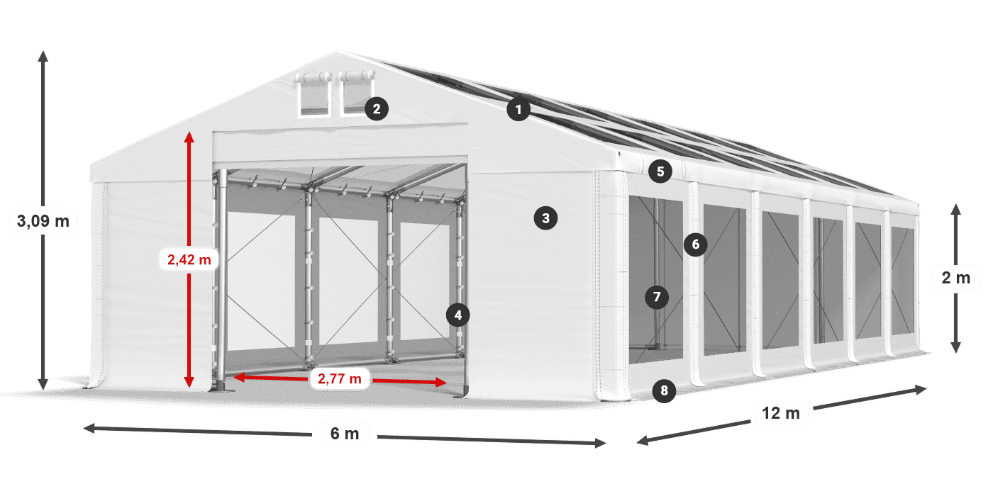 IMST 580 PVC leggenda 2m