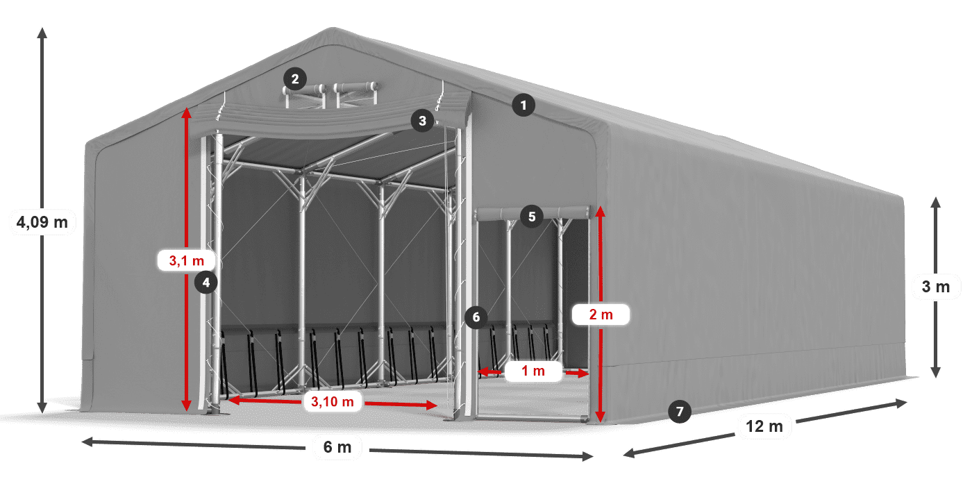 SFR 600 PVC leggenda