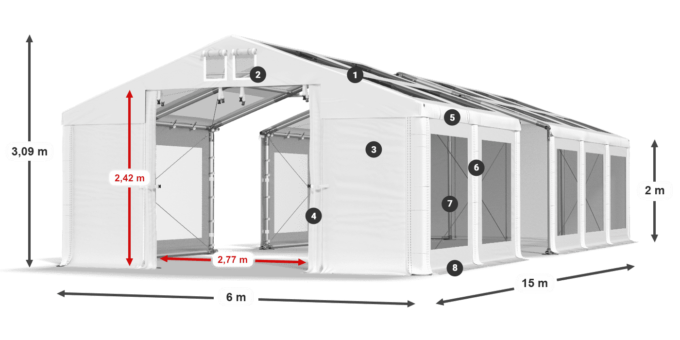 IMST 580 PVC leggenda 2m