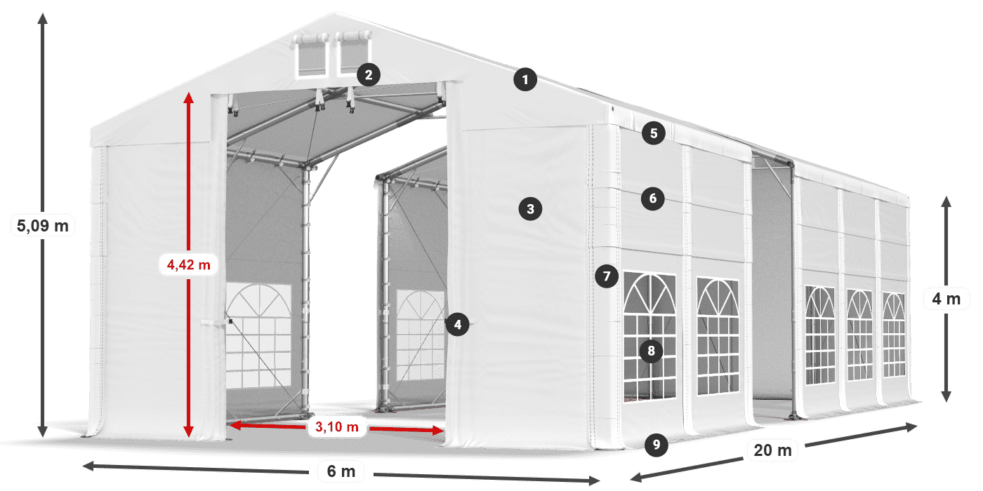 IFR 620 PVC leggenda 4m