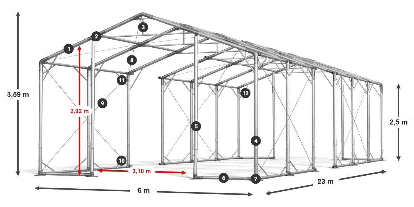 POLAR leggenda 2,5m-4m