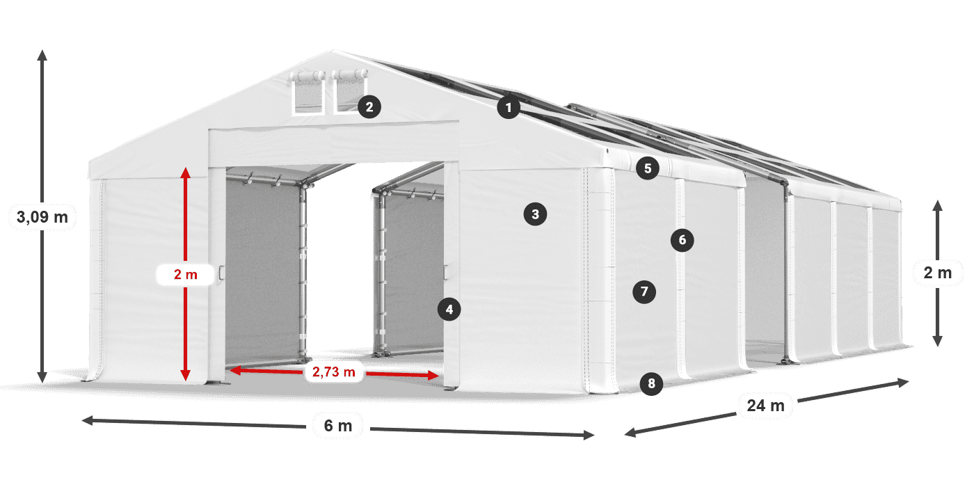 MMST 580 PVC leggenda 2m
