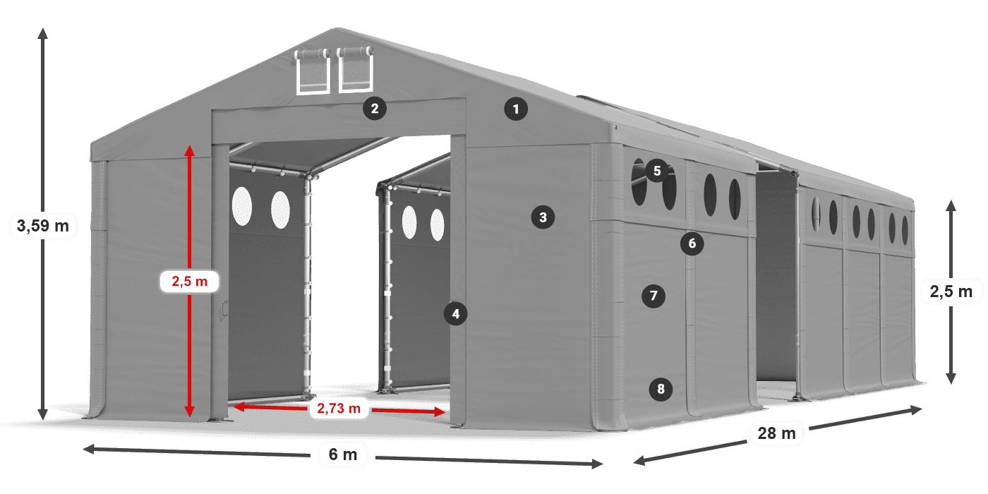 MFRO 620 PVC leggenda 2.5m